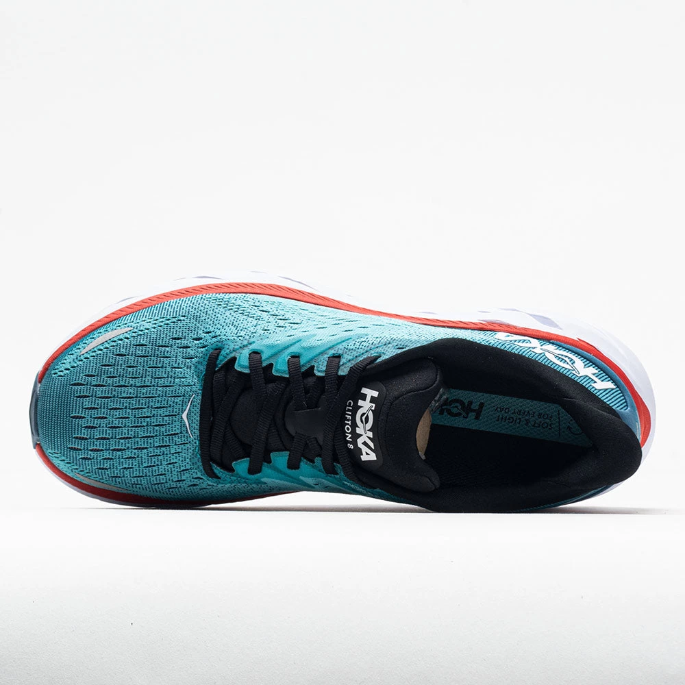 Hoka One One Clifton 8 Men's Real Teal/Aquarelle 3 Hoka One One Clifton 8 Men's Real Teal/Aquarelle - Image 3