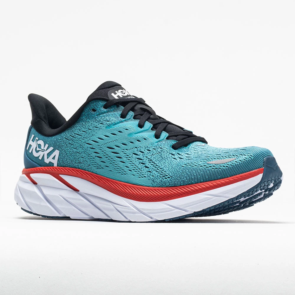 Hoka One One Clifton 8 Men's Real Teal/Aquarelle 5 Hoka One One Clifton 8 Men's Real Teal/Aquarelle - Image 5