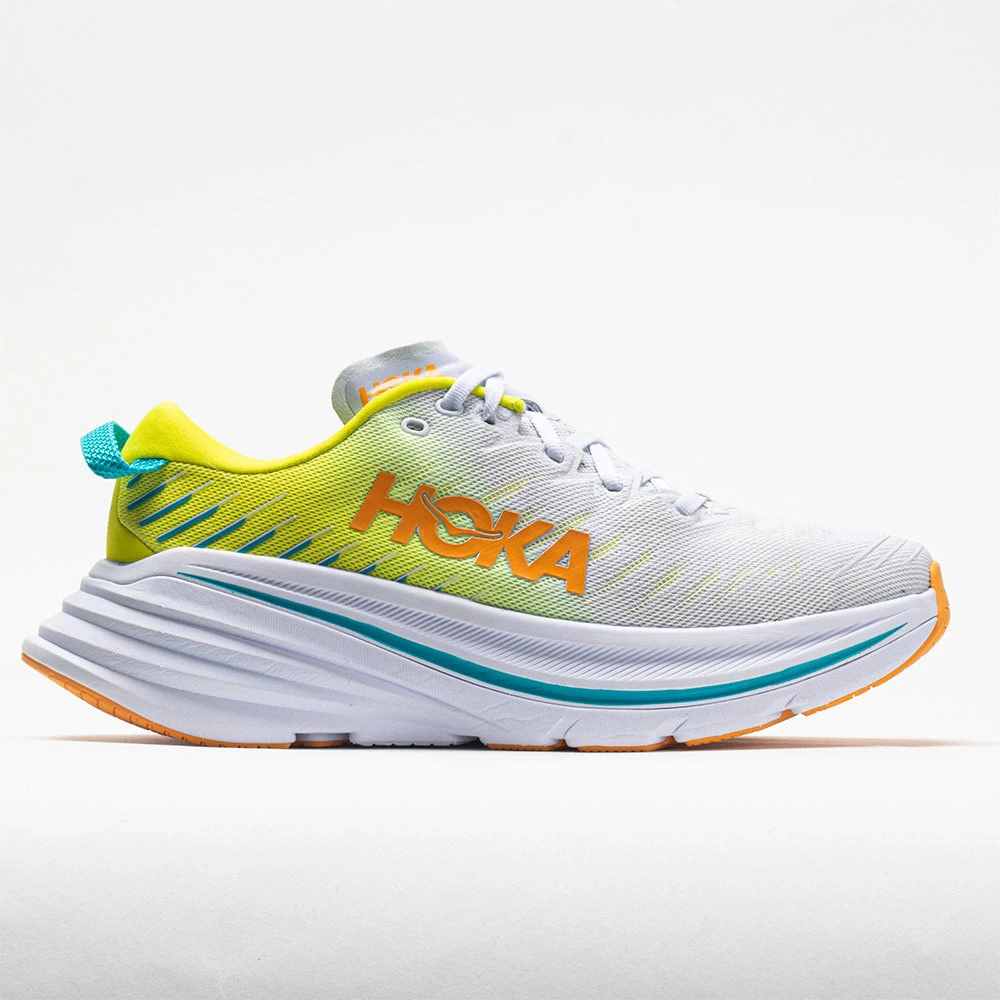 Hoka One One Bondi X Men's White/Evening Primrose 1 Hoka One One Bondi X Men's White/Evening Primrose