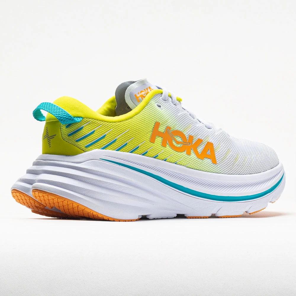 Hoka One One Bondi X Men's White/Evening Primrose 6 Hoka One One Bondi X Men's White/Evening Primrose - Image 6