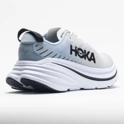 HOKA Bondi X Men's Blanc De Blanc/Blue Fog -fashion shoes 047660 6