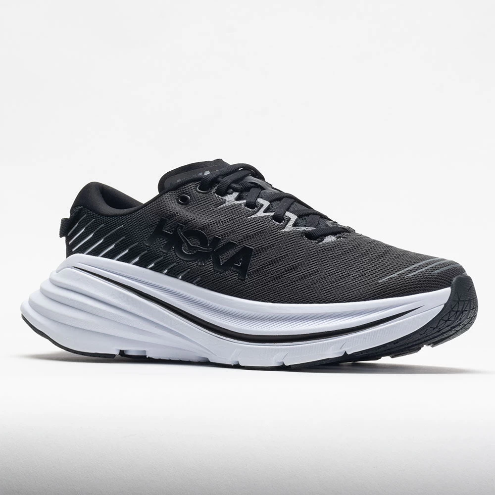 HOKA Bondi X Men's Black/White 5 HOKA Bondi X Men's Black/White - Image 5