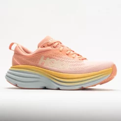 HOKA Bondi 8 Women's Shell Coral/Peach Parfait 10 HOKA Bondi 8 Women's Shell Coral/Peach Parfait -fashion shoes 048475 5