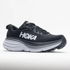 HOKA Bondi 8 Women's Black/White -fashion shoes 048477 5