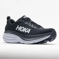 HOKA Bondi 8 Men's Black/White -fashion shoes 048480 5