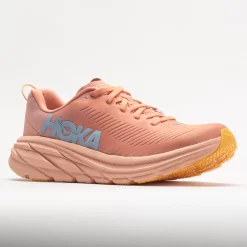 HOKA Rincon 3 Women's Shell Coral/Peach Parfait -fashion shoes 048502 5