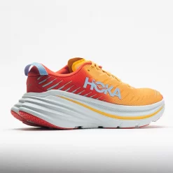 HOKA Bondi X Men's Fiesta/Amber Yellow -fashion shoes 048538 6