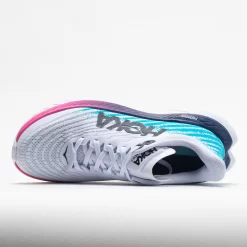 HOKA Mach 5 Women's White/Scuba Blue 8 HOKA Mach 5 Women's White/Scuba Blue -fashion shoes 048542 2