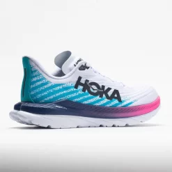 HOKA Mach 5 Women's White/Scuba Blue 11 HOKA Mach 5 Women's White/Scuba Blue -fashion shoes 048542 6