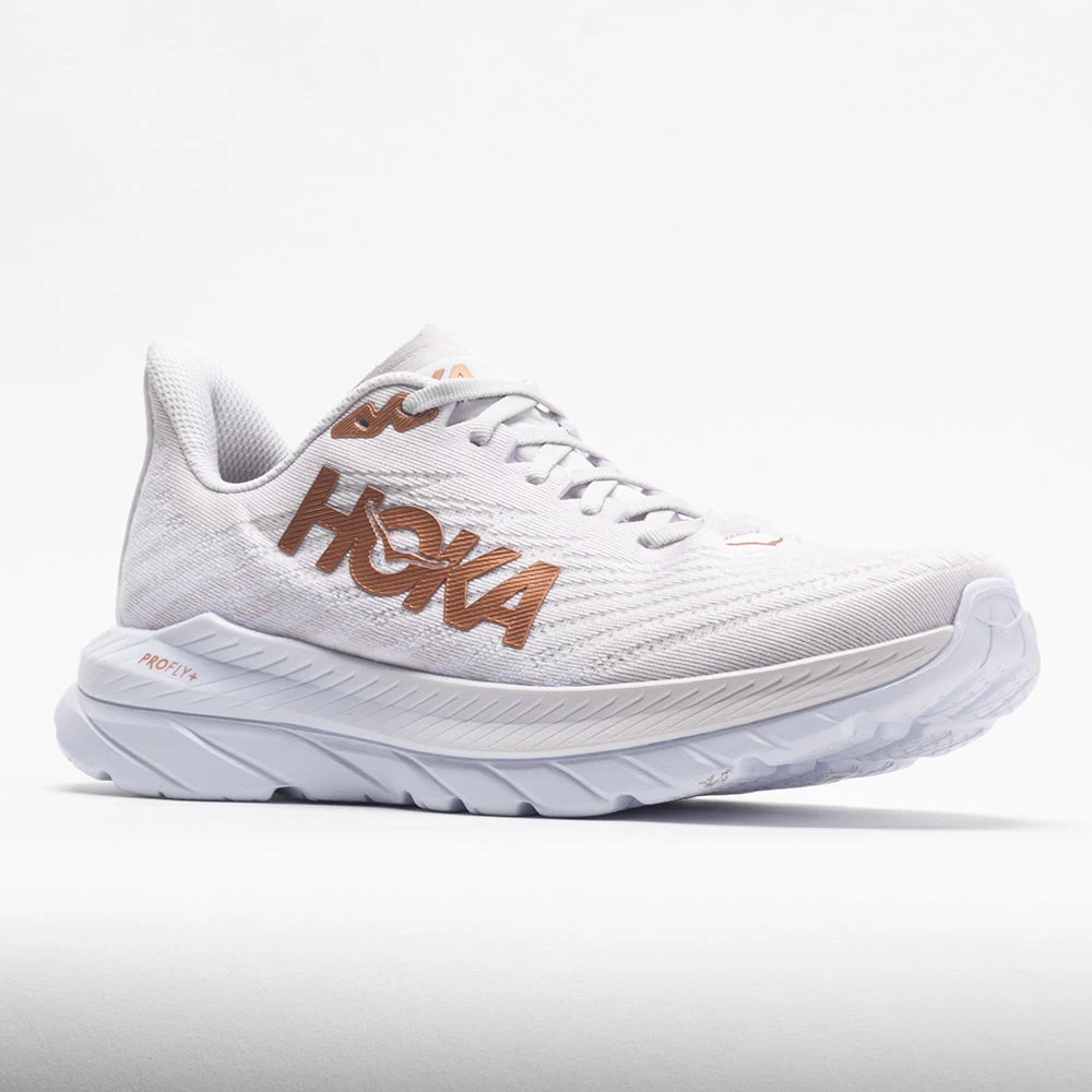 HOKA Mach 5 Men's White/Copper 5 HOKA Mach 5 Men's White/Copper - Image 5