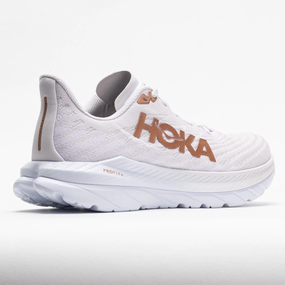 HOKA Mach 5 Men's White/Copper 6 HOKA Mach 5 Men's White/Copper - Image 6