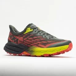 HOKA Speedgoat 5 Men's Thyme/Fiesta 10 HOKA Speedgoat 5 Men's Thyme/Fiesta -fashion shoes 048562 5
