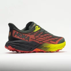 HOKA Speedgoat 5 Men's Thyme/Fiesta 11 HOKA Speedgoat 5 Men's Thyme/Fiesta -fashion shoes 048562 6