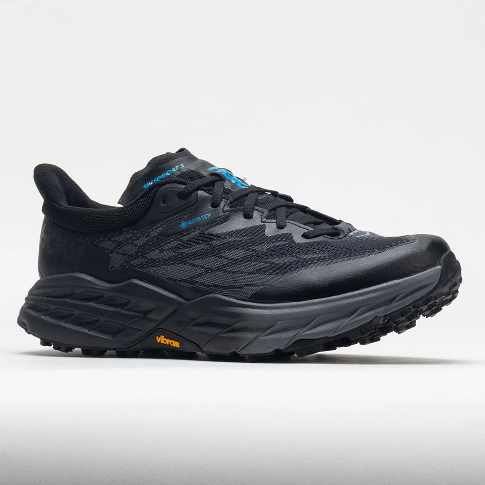 HOKA Speedgoat 5 GTX Men's Black/Black 5 HOKA Speedgoat 5 GTX Men's Black/Black - Image 5