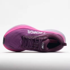HOKA Bondi 8 Women's Beautyberry/Grape Wine -fashion shoes 048611 2