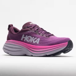 HOKA Bondi 8 Women's Beautyberry/Grape Wine -fashion shoes 048611 5