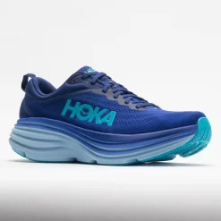 HOKA Bondi 8 Men's Bellwhether Blue/Bluing -fashion shoes 048614 5