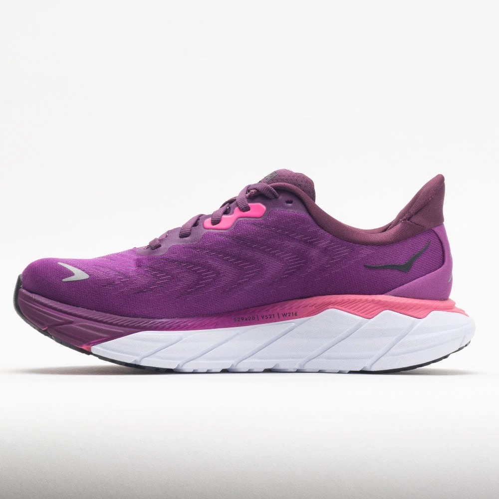 HOKA Arahi 6 Women's Grape Wine/Beautyberry 2 HOKA Arahi 6 Women's Grape Wine/Beautyberry - Image 2