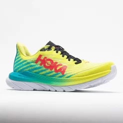 HOKA Mach 5 Women's Evening Primrose/Scuba Blue -fashion shoes 048629 5