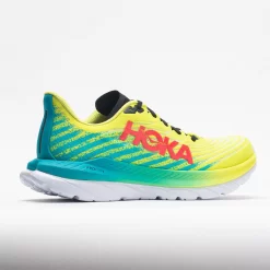 HOKA Mach 5 Women's Evening Primrose/Scuba Blue -fashion shoes 048629 6