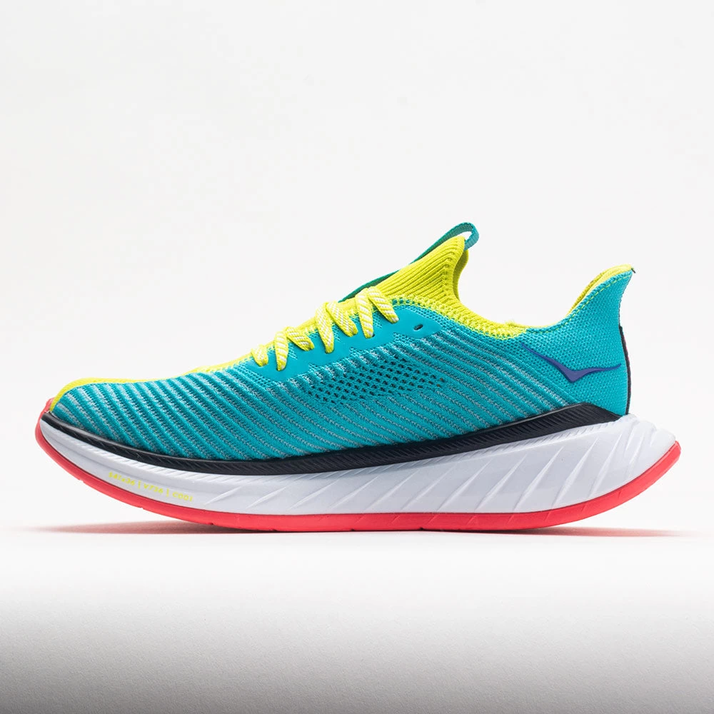 HOKA Carbon X 3 Men's Evening Primrose/Scuba Blue 2 HOKA Carbon X 3 Men's Evening Primrose/Scuba Blue - Image 2