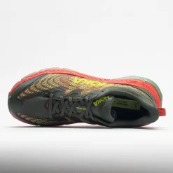 HOKA Mafate Speed 4 Men's Thyme/Fiesta -fashion shoes 048635 2