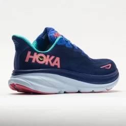 HOKA Clifton 9 Women's Bellwether Blue/Ceramic -fashion shoes 049206 6