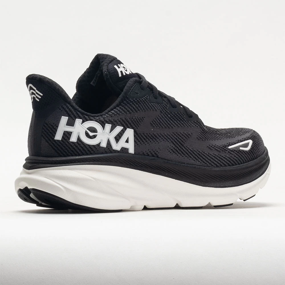 HOKA Clifton 9 Men's Black/White 6 HOKA Clifton 9 Men's Black/White - Image 6