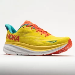 HOKA Clifton 9 Men's Passion Fruit/Maize -fashion shoes 049217 5