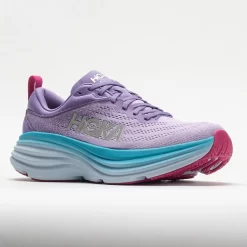HOKA Bondi 8 Women's Chalk Violet/Pastel Lilac 10 HOKA Bondi 8 Women's Chalk Violet/Pastel Lilac -fashion shoes 049223 5