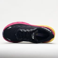 HOKA Arahi 6 Women's Black/Pink Yarrow 8 HOKA Arahi 6 Women's Black/Pink Yarrow -fashion shoes 049237 2