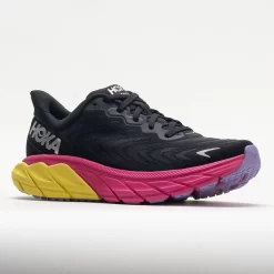 HOKA Arahi 6 Women's Black/Pink Yarrow 10 HOKA Arahi 6 Women's Black/Pink Yarrow -fashion shoes 049237 5