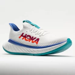 HOKA Carbon X 3 Men's White/Flame -fashion shoes 049246 5