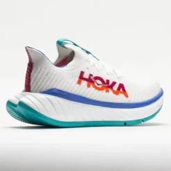 HOKA Carbon X 3 Men's White/Flame -fashion shoes 049246 6