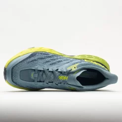 HOKA Speedgoat 5 Men's Stone Blue/Dark Citron -fashion shoes 049271 2