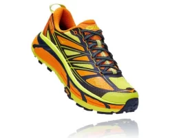 Hoka One One HOKA Men's Mafate Speed 2 Running Shoes In Orange/Yellow