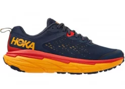 Hoka One One HOKA Men's Challenger Atr 6 Trail Running Shoes In Outer Space/Radiant Yellow