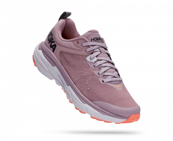 Hoka One One HOKA Women's Challenger 6 Running Shoes In Elderberry/Lilac Marble 1 Hoka One One HOKA Women's Challenger 6 Running Shoes In Elderberry/Lilac Marble