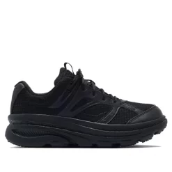 Hoka One One X Engineered Garment Bondi B Black Marathon Running Shoes/Sneakers 1107849-BLK