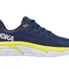 Hoka One One HOKA Women's Clifton Edge Shoes In Blue/Yellow