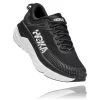 Hoka One One Black & White Bondi 7 Sneakers