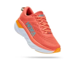 Hoka One One HOKA Women's Bondi 7 Shoes In Camellia/Coastal Shade
