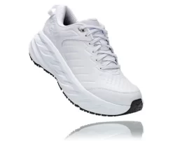 Hoka One One White Bondi SR Sneakers