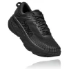 HOKA ONE ONE Bondi 7 Wide 2E BLACK Marathon Running Shoes 1110530-BBLC