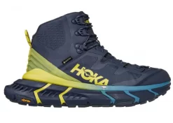 Hoka One One HOKA Men's Tennine Hike Gore-Tex Hiking Shoes In Ombre Blue/Green Sheen