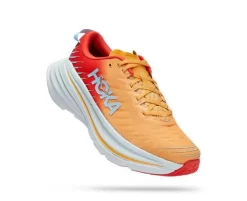 Hoka One One HOKA Men's Bondi X Shoes In Fiesta/Amber Yellow