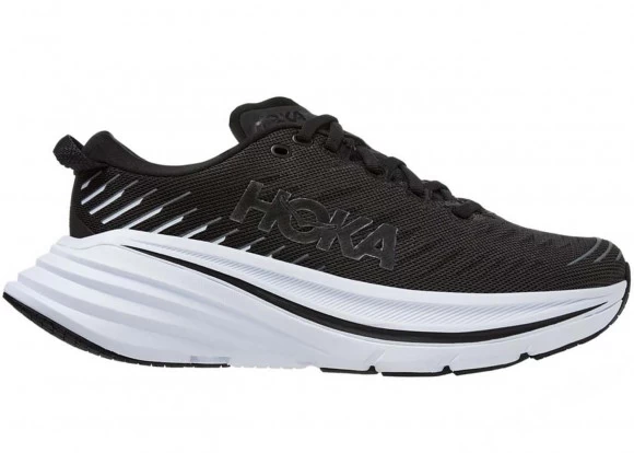 Hoka One One HOKA Women's Bondi X Shoes In Black/White 1 Hoka One One HOKA Women's Bondi X Shoes In Black/White