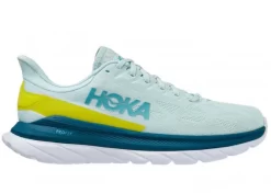 Hoka One One HOKA Men's Mach Shoes 4 In Blue Glass/Evening Primrose