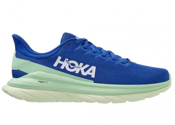 Hoka One One HOKA Men's Mach Shoes 4 In Dazzling Blue/Green Ash