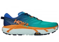 Hoka One One HOKA Men's Mafate Speed 3 Trail Running Shoes In Dazzling Blue/Desert Sun